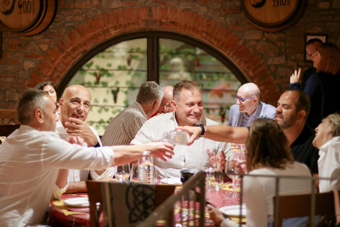 Wine Tasting Experience with Seven Types of Tuscan Wine English Wine Tasting with Local Appetizers