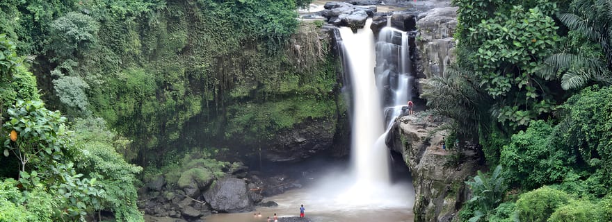 Visite privée du village d'Ubud, des chutes d'eau et du volcan Kintamani