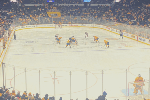 Nashville: Nashville Predators Ice Hockey Game Ticket Upper Sideline