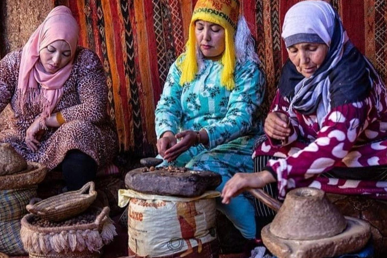 Zipline- och frukostupplevelse i AtlasbergenMarrakech, Atlasbergen Zipline- och frukosttur i Atlasbergen