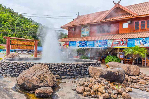 Chiang Mai: Weiße, blaue und große Buddha-Tempel in Chiang Rai