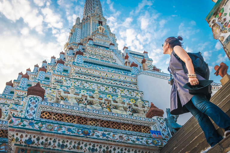 Bangkok: Excursão de meio dia aos templos e pontos turísticos do Instagram