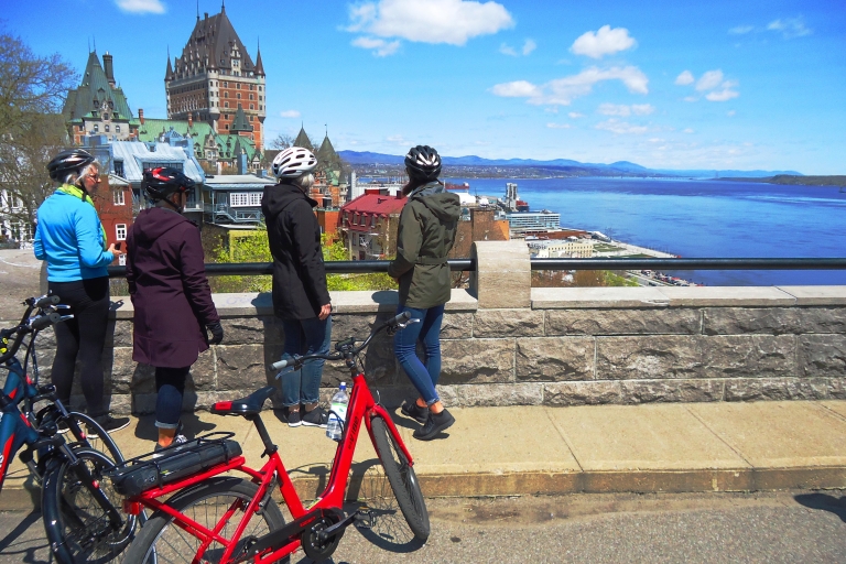 Recorrido en bicicleta eléctrica por la ciudad de Québec