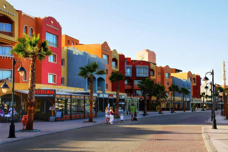 Hurghada : Visite guidée des curiosités du matin ou du coucher du soleil avec shoppingHurghada : visite privée de la ville