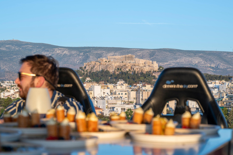 Athens: Dinner in the Sky Experience Sunset Dinner