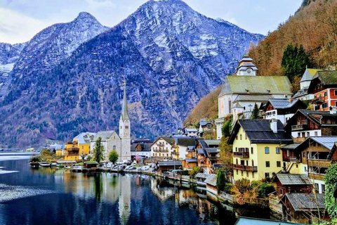 Wiedeń: prywatna wycieczka z Wiednia do Hallstatt i Salzburga