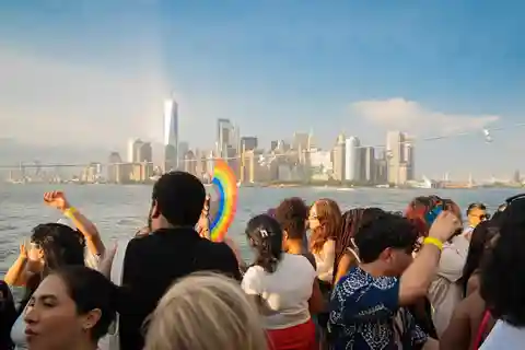 NYC: LGBT Pride Parade Sunset Cruise w/ Drinks, DJ, Tacos