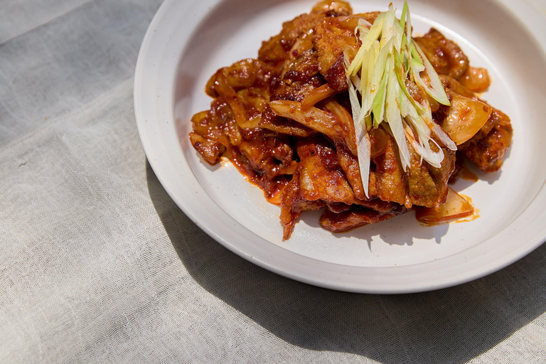 Experiência de aula de culinária coreana premium e original em Hanok