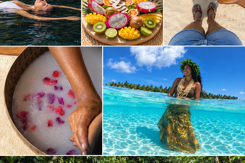 Tahiti: Ancestral Polynesian rituals, treatments and snorkeling in the lagoon Tahiti: Polynesian ancestral rituals, treatments and snorkeling in the lagoon