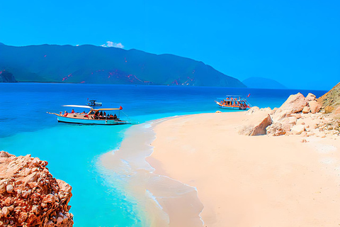 Antalya/Kemer: Suluada Island Boat Tour with Lunch & Pick up Pick-Up from Hotels in the Belek Region