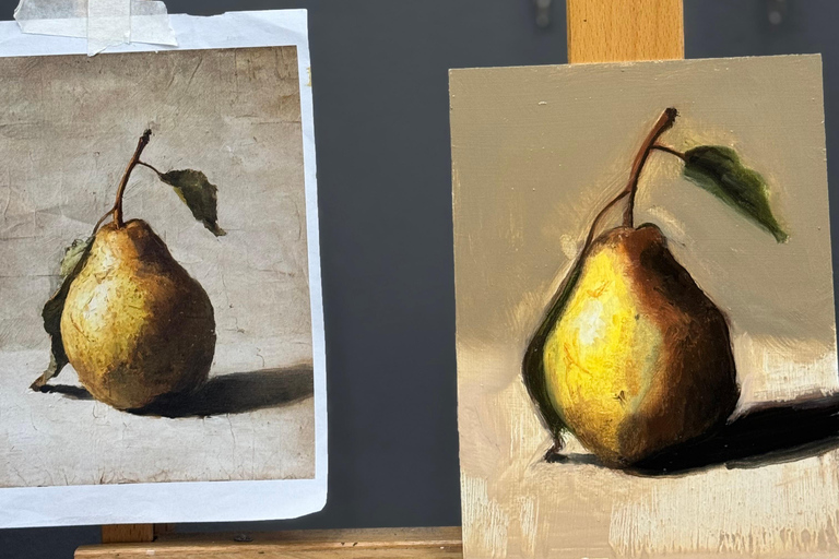 Florence: Create Your Own Oil Painting in a Real Art Studio Sunday Premium Atelier Session