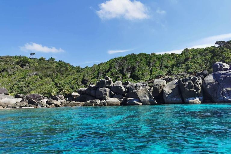 phuket : 4 Similan eilanden speedboot + snorkelen + transfer + maaltijdphuket : Similan 5 eilanden speedboot + snorkelen + transfer + maaltijd