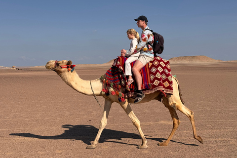 Hurghada: Camel Ride & horse ride and Off-Road Jeep Tour pickup from hotels inside hurghada