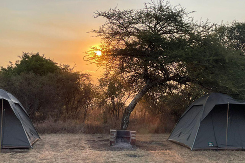 2 Days Akagera Wildlife Safari with Night Game Drive Option 2: Northern Akagera – Karenge Bush Camp