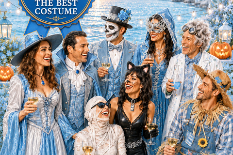 Protaras: Halloween Fancy Dress - 70s, 80s & 90s DJ Sunset TRANSFER & CRUISE