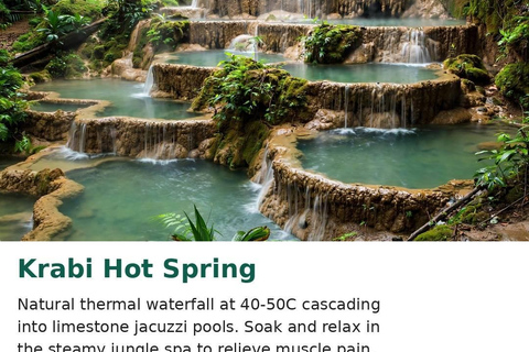 Krabi: Jungle, Hot Springs, and Night Market Day Trip