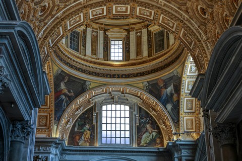 Rome: St. Peter’s Basilica & Underground Tombs Tour Group Tour in French