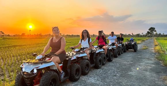 Lombok: ATV Ride, Sukarara Village & Tanjung Aan Beach Tour