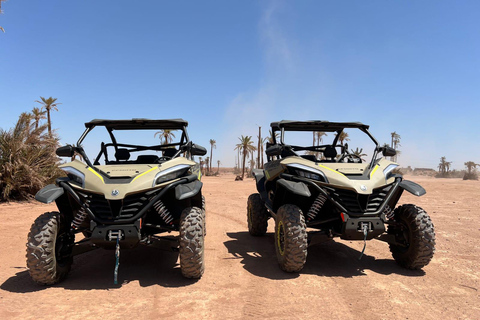 Marrakech: Tour Buggy 1000cc In Palm Oasis en Jbilat Woestijn