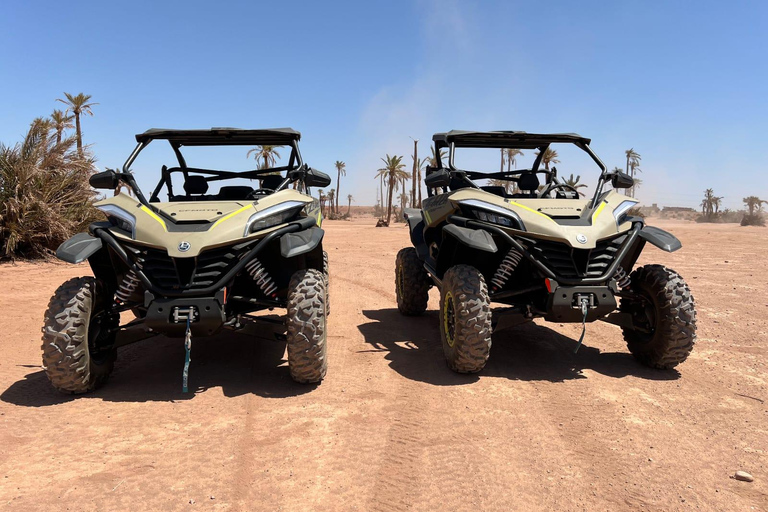 Marrakech: Excursión en Buggy 1000cc En el Oasis de las Palmeras y el Desierto de Jbilat