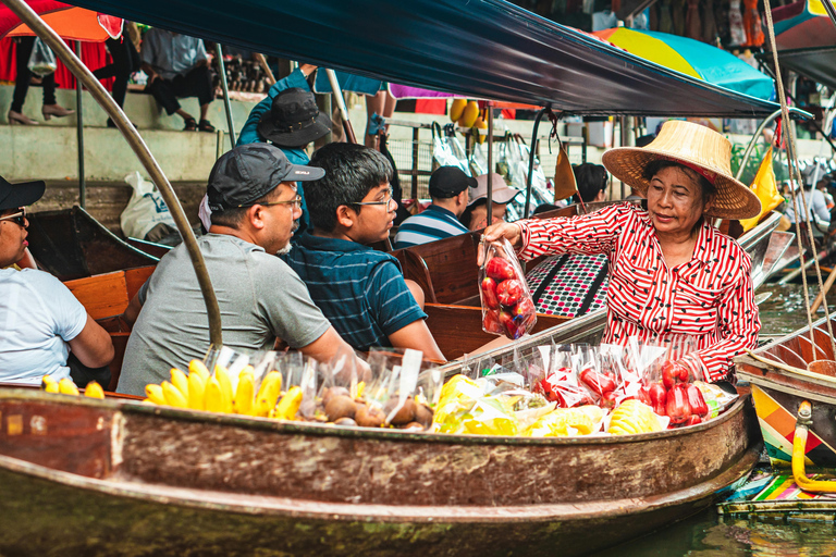 Bangkok Maeklong Train Ride, Floating Market & Dragon Temple Bangkok: Train Ride, Floating Market & Dragon Temple Tour
