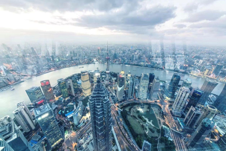 Shanghai: World Financial Center Observation Deck Ticket Observation Deck Ticket + Shanghai Sightseeing Bus