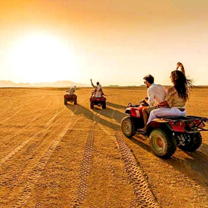 Marrakech: Agafay Desert Quad/Camel Ride with Lunch and Pool