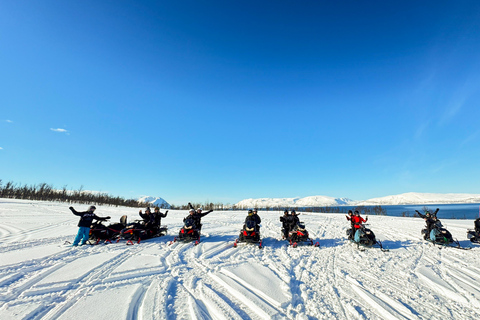 Tromsø: Lyngen Alps Guided Snowmobile Tour/ Afternoon
