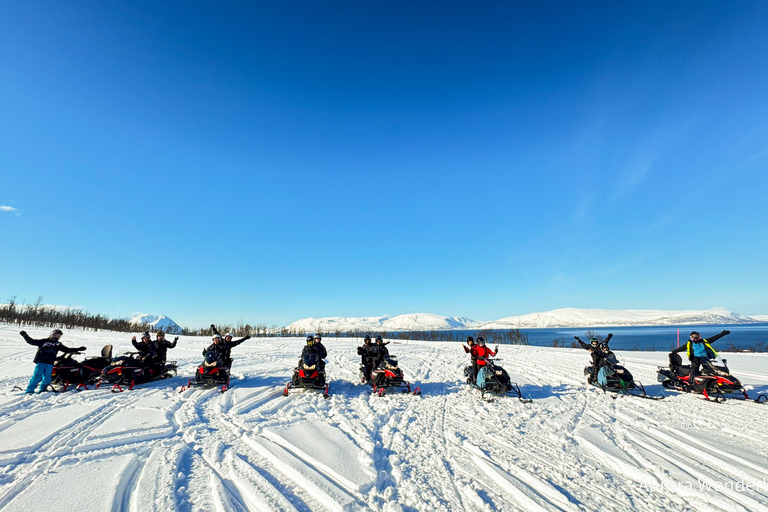 Tromsø: Lyngen Alps Guided Snowmobile Tour/ Afternoon