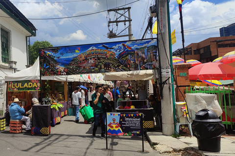 Bogotá: Usaquén Walking Tour + Sunday Arts Market Monday to Saturday – 2.5 hours