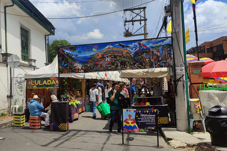 Bogotá: Usaquén Walking Tour + Sunday Arts Market Monday to Saturday – 2.5 hours