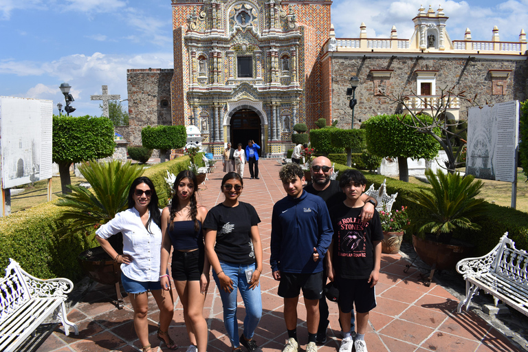 From Puebla: Cholula Pyramid and Churches all included