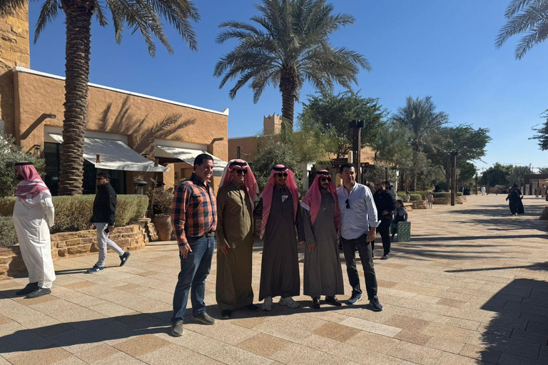 Riyadh: Tour de escala com traslado do aeroporto em carro particular