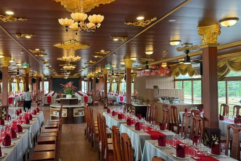 Saigon River: Dinner Cruise with City Lights & Live Music Dinner Cruise Ticket (No Transfer)