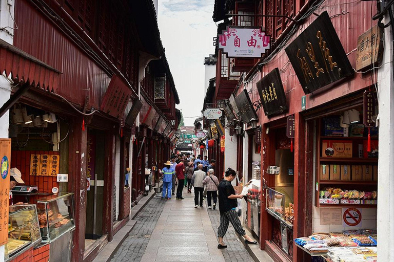 Excursão particular de meio dia à antiga cidade aquática de Qibao