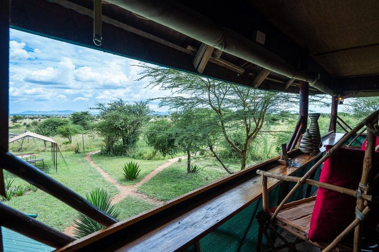 From Zanzibar: 2-Day Serengeti Park Safari Tour with Flights