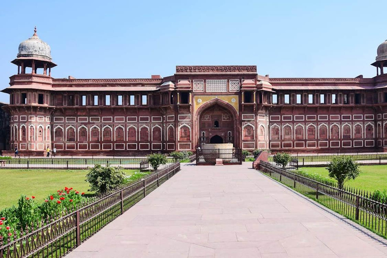 Visite avec entrée coupe-file : fort d'Agra et Fatehpur SikriVoiture tout compris + guide touristique + billet