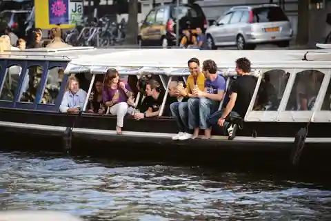 Amsterdam: Canal Cruise on a Traditional Dutch Bar Boat