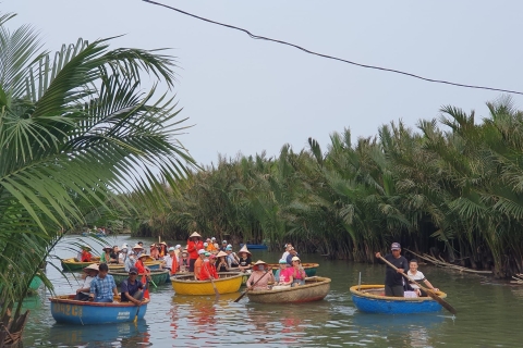 Village de noix de coco de Hoi An en bateau-panier_My Son Hollyland TourPartager l'excursion : Prise en charge et retour dans la ville de Hoi An