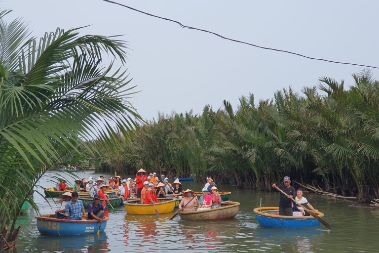 Village de noix de coco de Hoi An en bateau-panier_My Son Hollyland TourVisite privée : Prise en charge et retour ville de Hoi An/ ville de Da Nang.