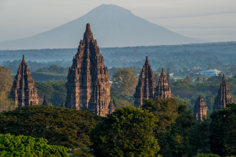 Borobudur (Aufstieg) und Prambanan-Tempel-Tour (mit Führung)