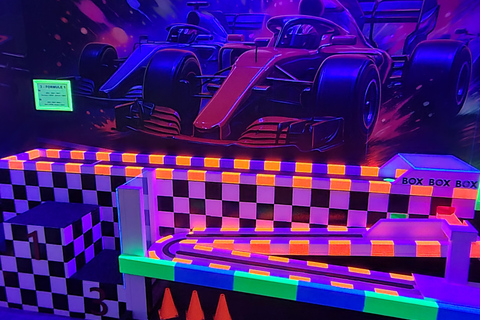 Prague: Punk Minigolf Glow-in-the-Dark Entry Ticket Punk Minigolf Glow-in-the-Dark Entry Ticket Monday-Thursday