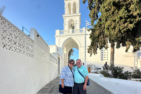 Santorin : visite des temps forts avec Oia et Pyrgos MegaloxoriSantorin : visite des temps forts avec Oia, Pyrgos et Megalochori