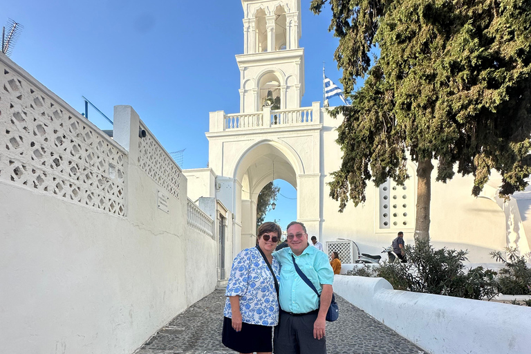Santorin : visite des temps forts avec Oia et Pyrgos MegaloxoriSantorin : visite des temps forts avec Oia, Pyrgos et Megalochori