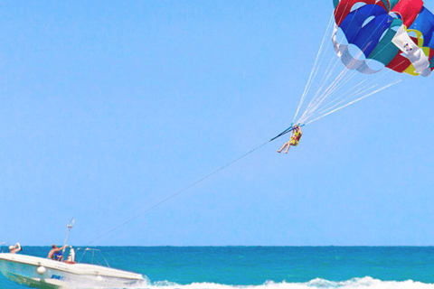 Boracay: Island Hopping, Helmet Diving, and Parasailing Tour