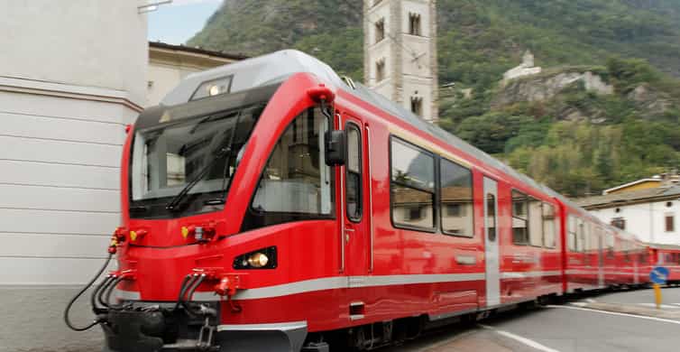 From Milan: St Moritz & Alps Day Trip with Bernina Red Train photo 9