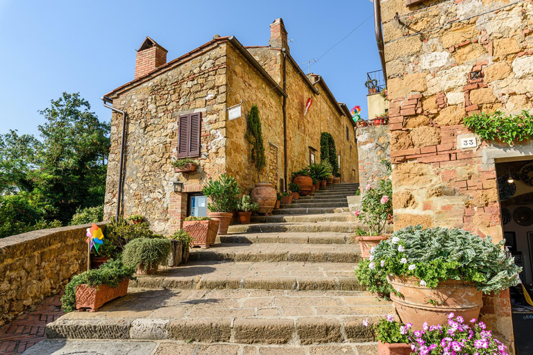 From Siena: Best of Tuscany Wines & Lunch in Montepulciano ENG/SPA/ITA Small Group Tour Option