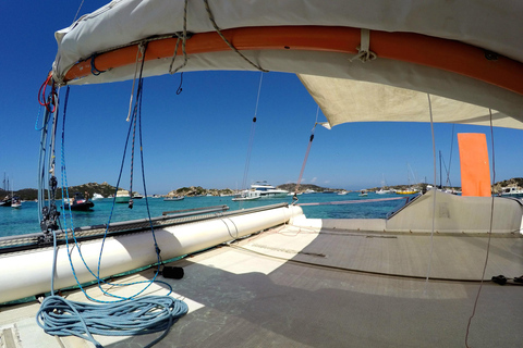 Catamaran: Day trips in La Maddalena&#039;s Archipelago