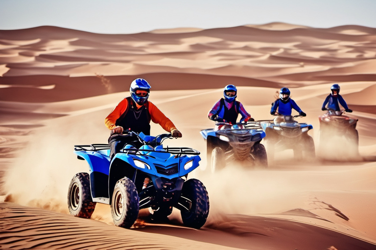 3 Activities in 1 Day: Camel Ride, Jet Ski and Quad Biking