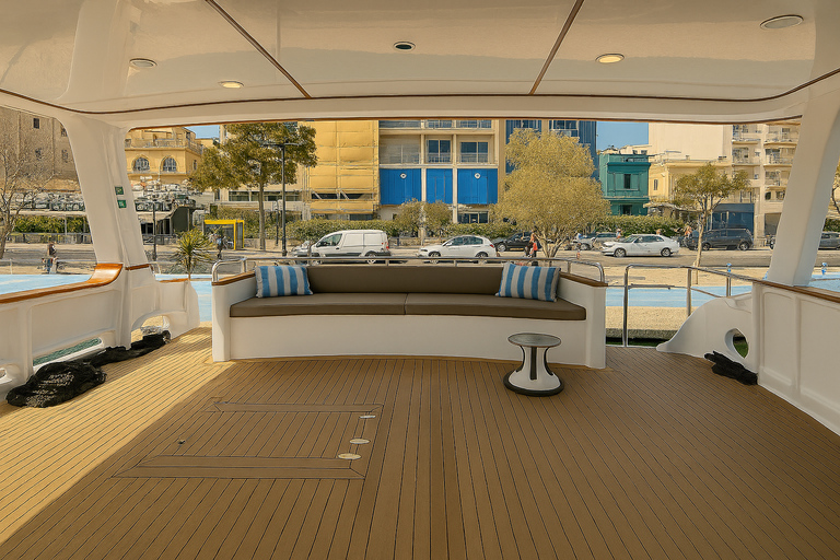 From Sliema: Around Malta Cruise with 3 Swim Stops and Lunch